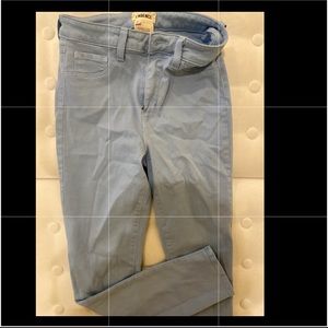 really pretty light blue jeans